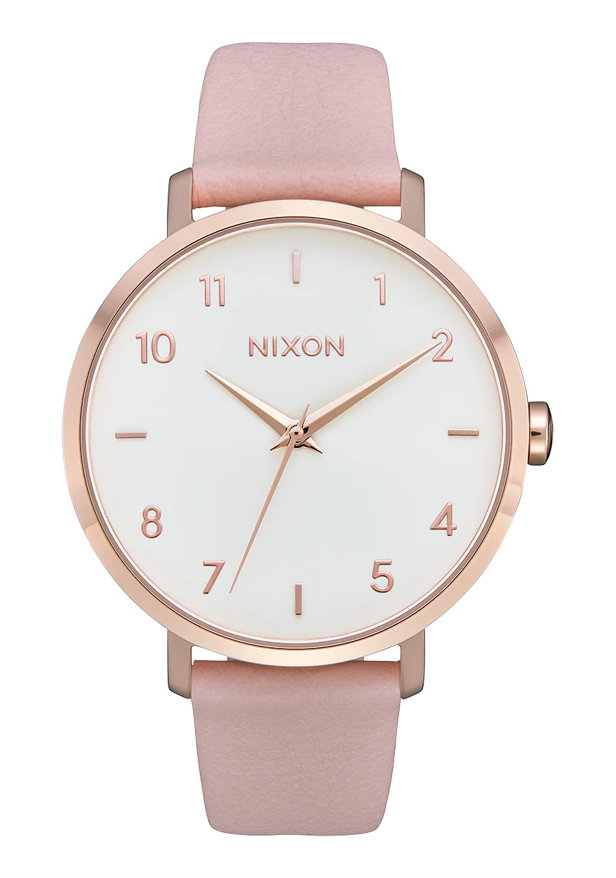 Arrow Leather - Rose Gold / Light Pink