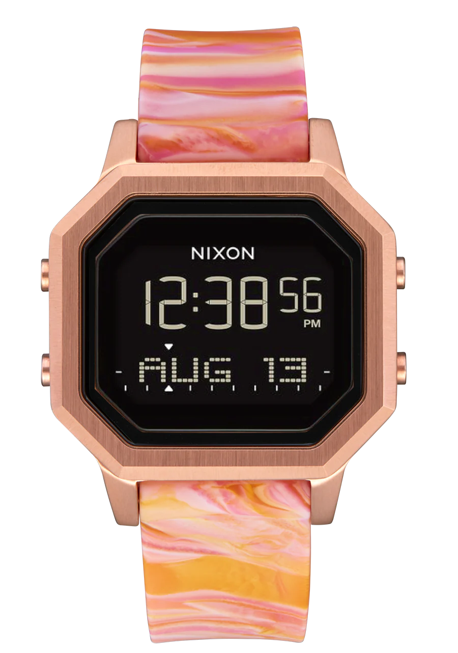 Siren Stainless Steel - Rose Gold / Pink Marble