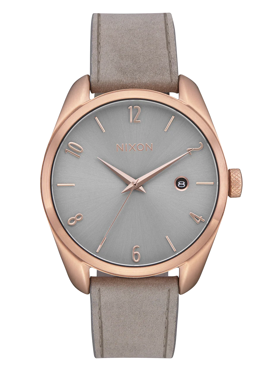 Thalia Leather - Gray Sunray / Rose Gold / Gray